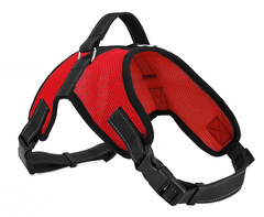 No Pull Adjustable Dog Pet Vest Harness Quality Nylon XS S M L XL XXL Red