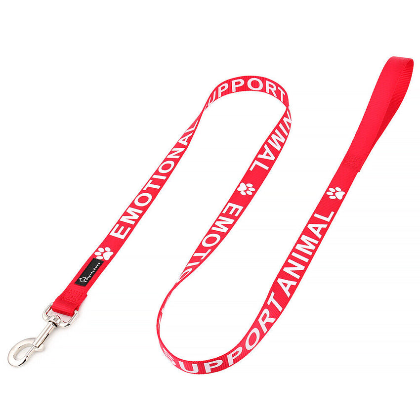 EMOTIONAL SUPPORT DOG ESA - ALL ACCESS Dog Pet Dog Leash SMALL or LARGE SIZE