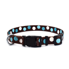 Adjustable Designer Nylon Dog Pet Collars Patterns Colors Durable Woven Soft