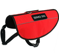 Service Dog Vest Harness Canine Light Weight Reflective Adjustable XXS - XL Size