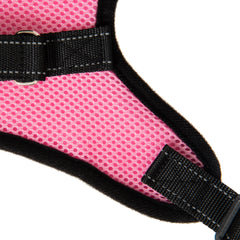 Pet Control Harness for Dog Soft Mesh Walk Large Small Medium XXL Pink Red Black