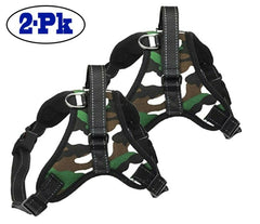 2-PACK Dog Pet Vest Harness Strap Adjustable Nylon Small Medium Large XL No Pull