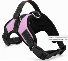 No Pull Adjustable Dog Pet Vest Harness Quality Nylon PLUS BOWL XS S M L XL XXL FREE BOWL